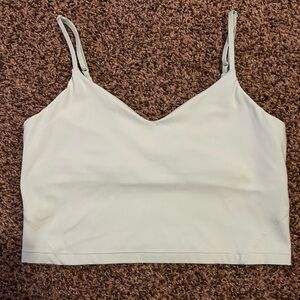 lululemon Align Cropped Cami
Tank Top size 12 no pads Mint Green